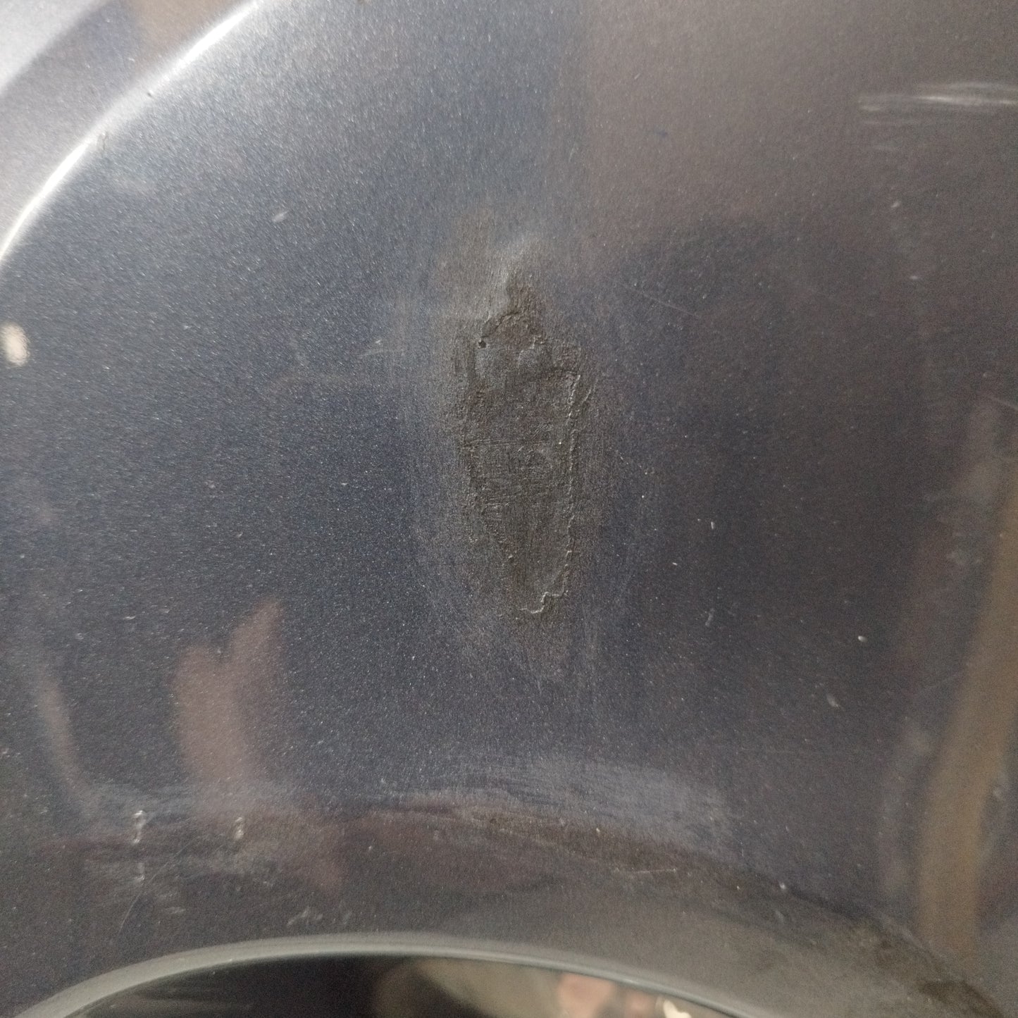 Dark grey front bumper Renault Clio 2010 ecoAC10357