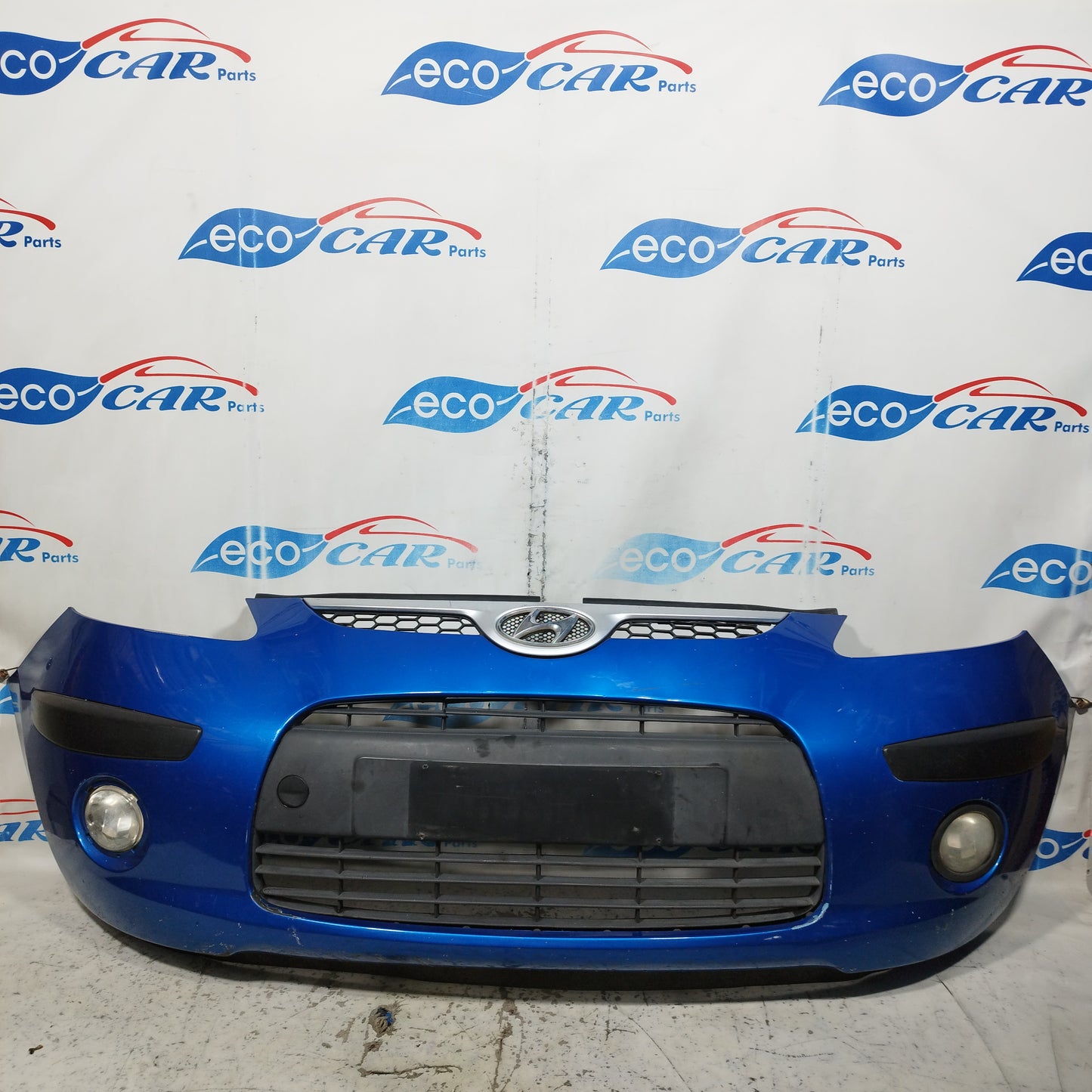 Electric Blue Front Bumper Hyundai i10 2009 ecoAC9694