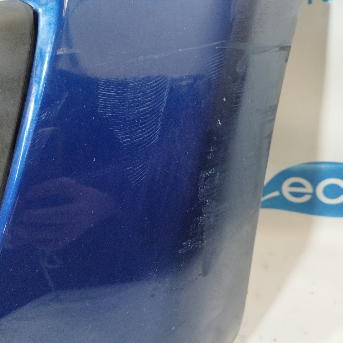 Blue front bumper Peugeot 107 2012 ecoAC10359