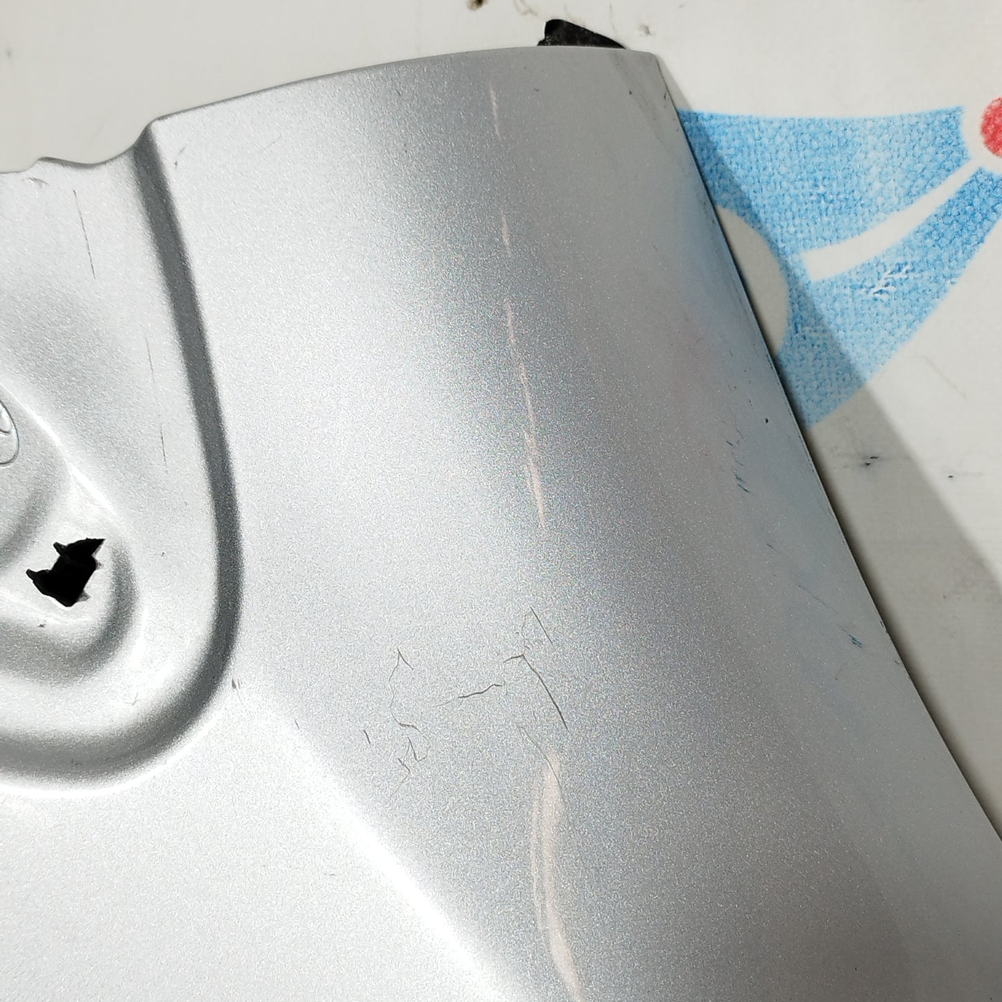 Parafango anteriore dx grigio argento Toyota Yaris 2008 ecoAC10316