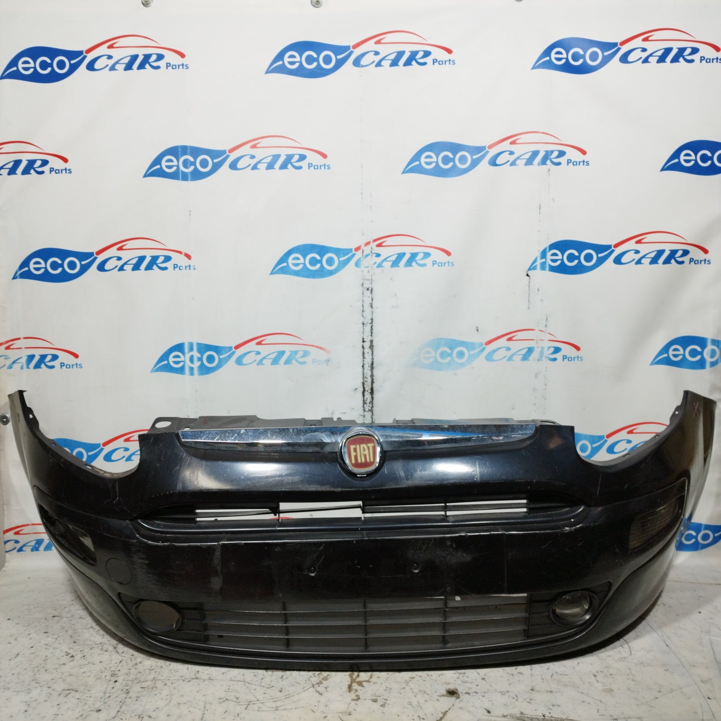 Black Front Bumper Fiat Punto Evo 2012 ecoAC10816