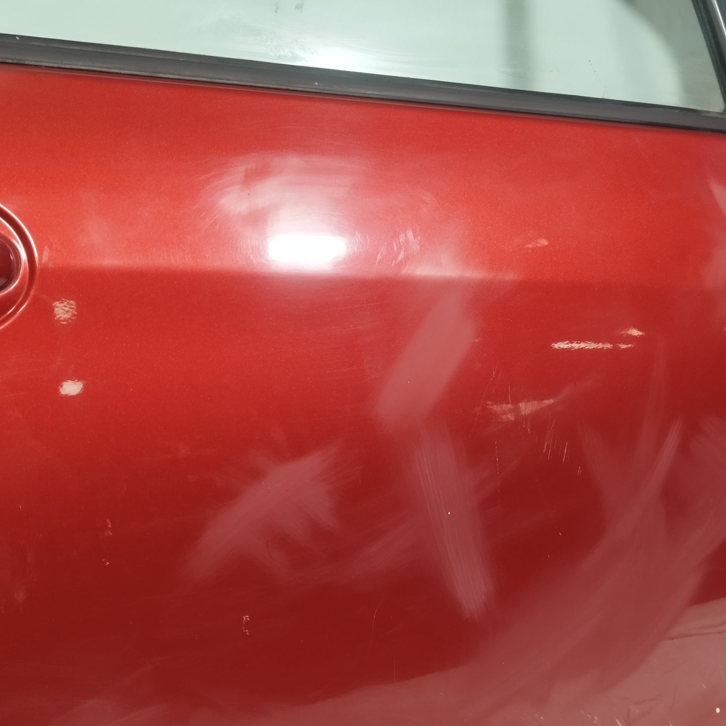 Sportello anteriore dx Arancione scuro Toyota Yaris 2011 ecoAC14185