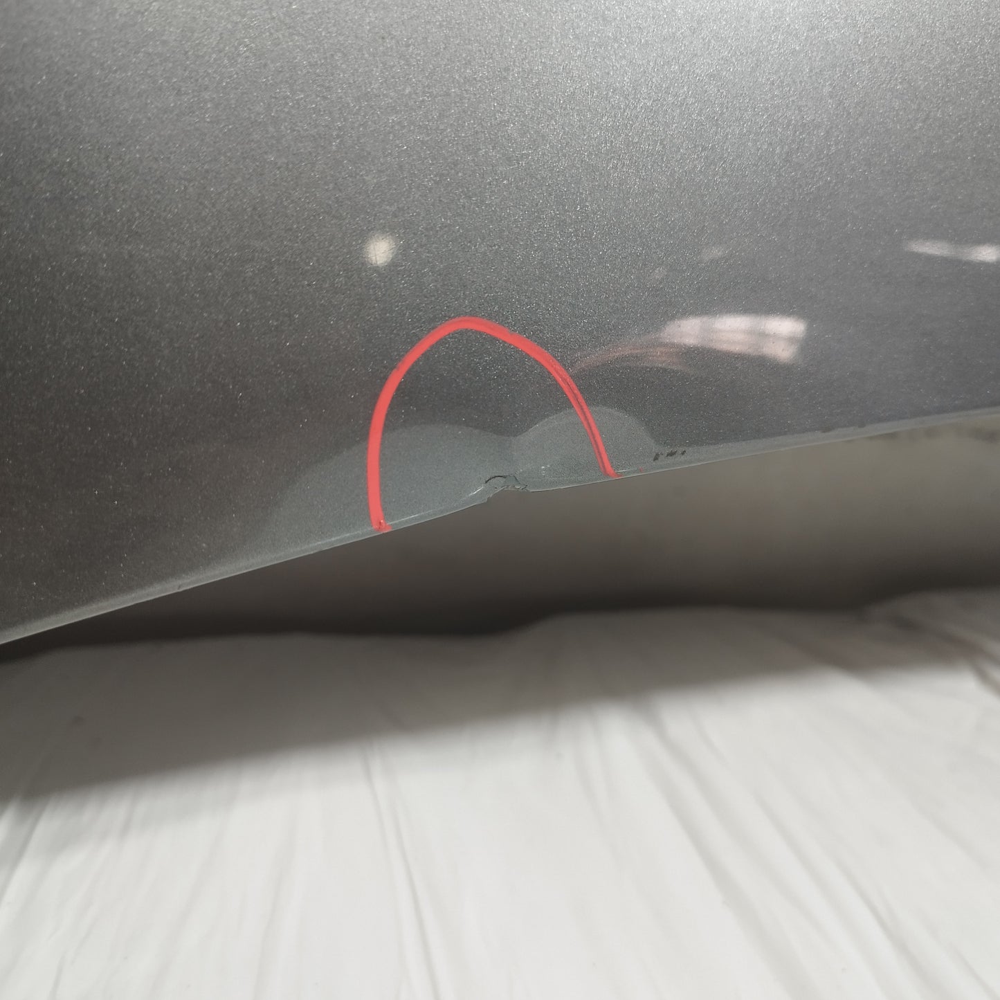 Dark gray bonnet Hyundai Accent 2006 ecoAC4969