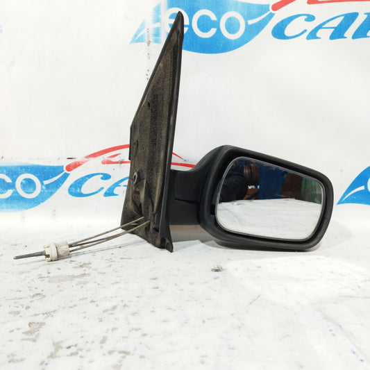 Specchietto manuale anteriore dx nero plastica Ford Fiesta 2003 ecoAC10562