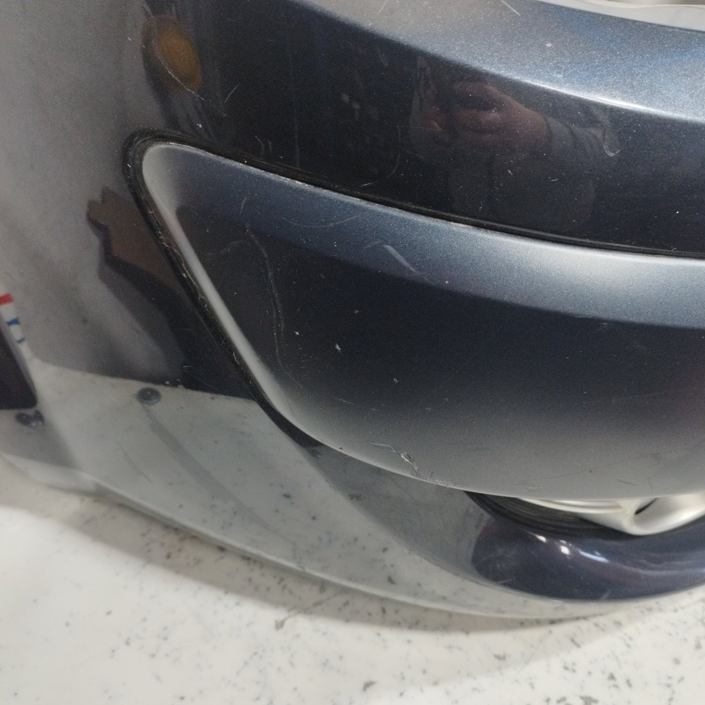 Dark grey front bumper Renault Scenic 2008 ecoAC11035