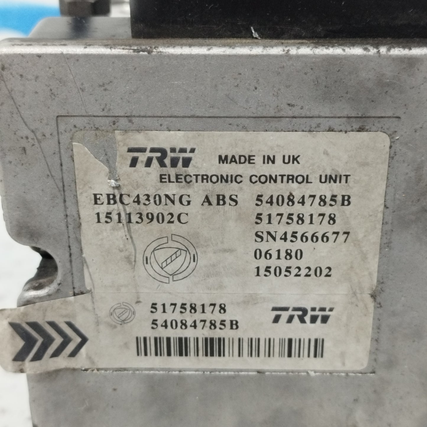 Pompa ABS Lancia Ypsilon 1.2 B 2008 cod: 54084785B ecoAC10159