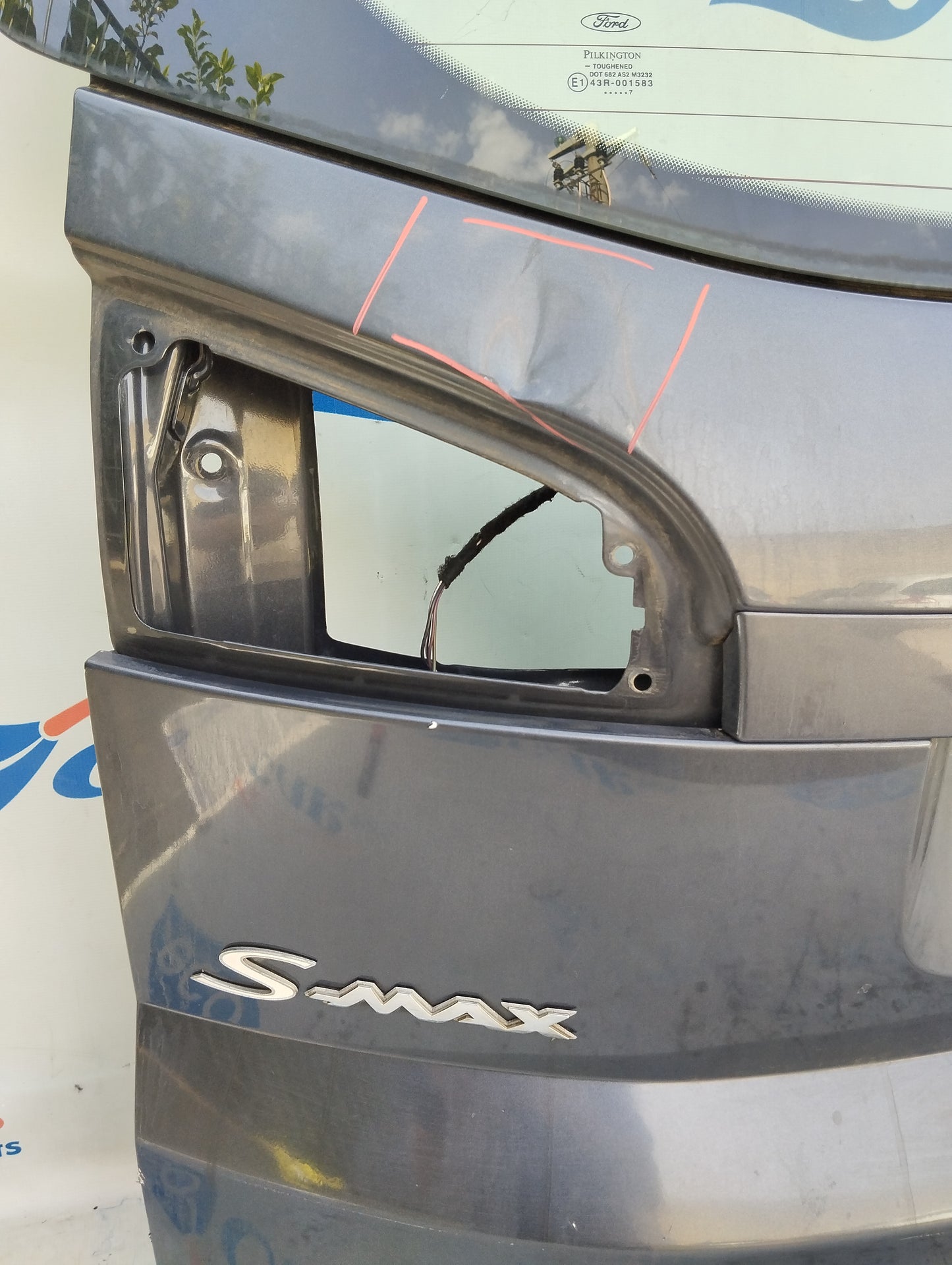 Ford S-Max ecoAG5580 Gunmetal Grey Rear Hatch