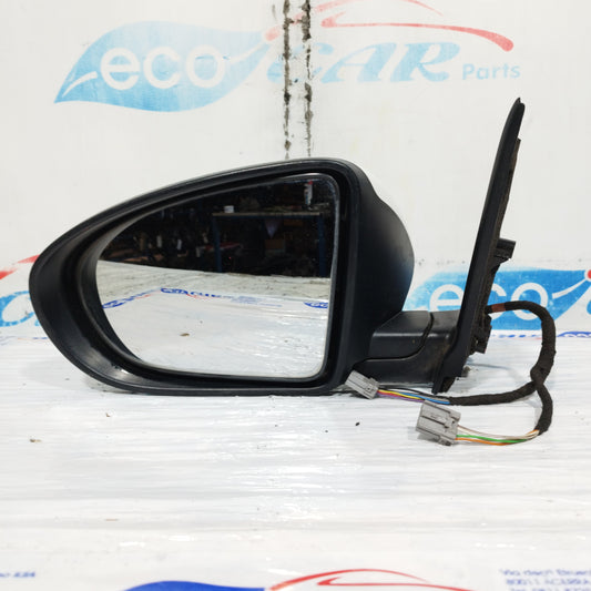 Specchietto elettrico anteriore sx bianco Nissan Qashqai 2011 2 Spinotti 11 Fili ecoAC10613