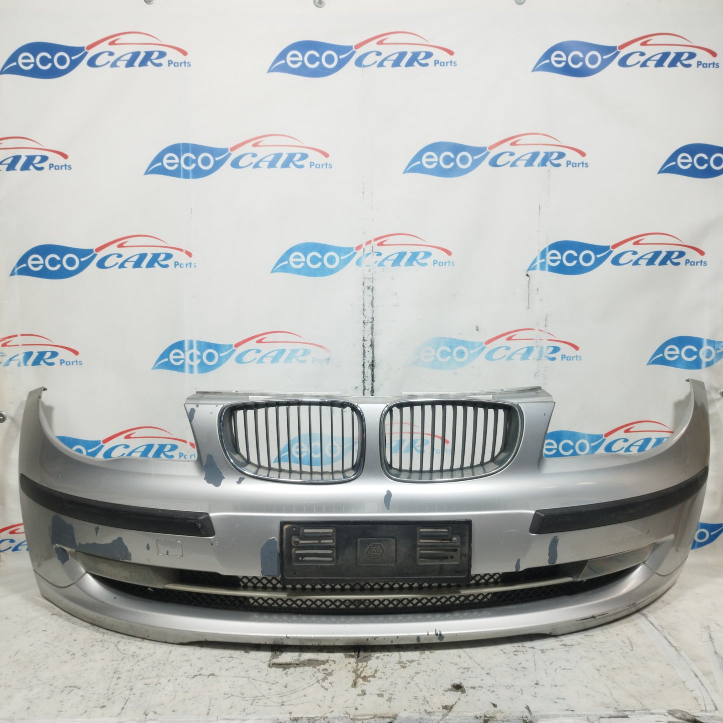 Paraurti anteriore grigio argento Bmw Serie 1 2010 ecoAC11197