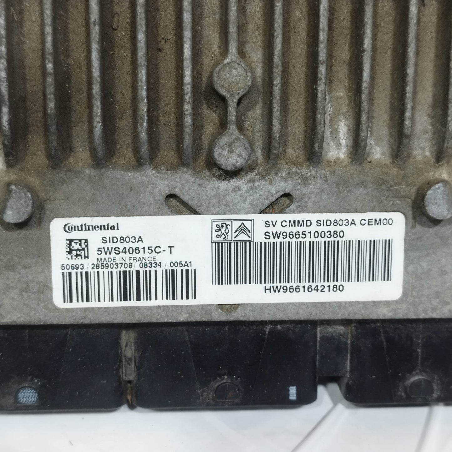Zündkit Fiat Scudo 2.0HDI 2010 Code: 5WS40615C-T ecoAC14056