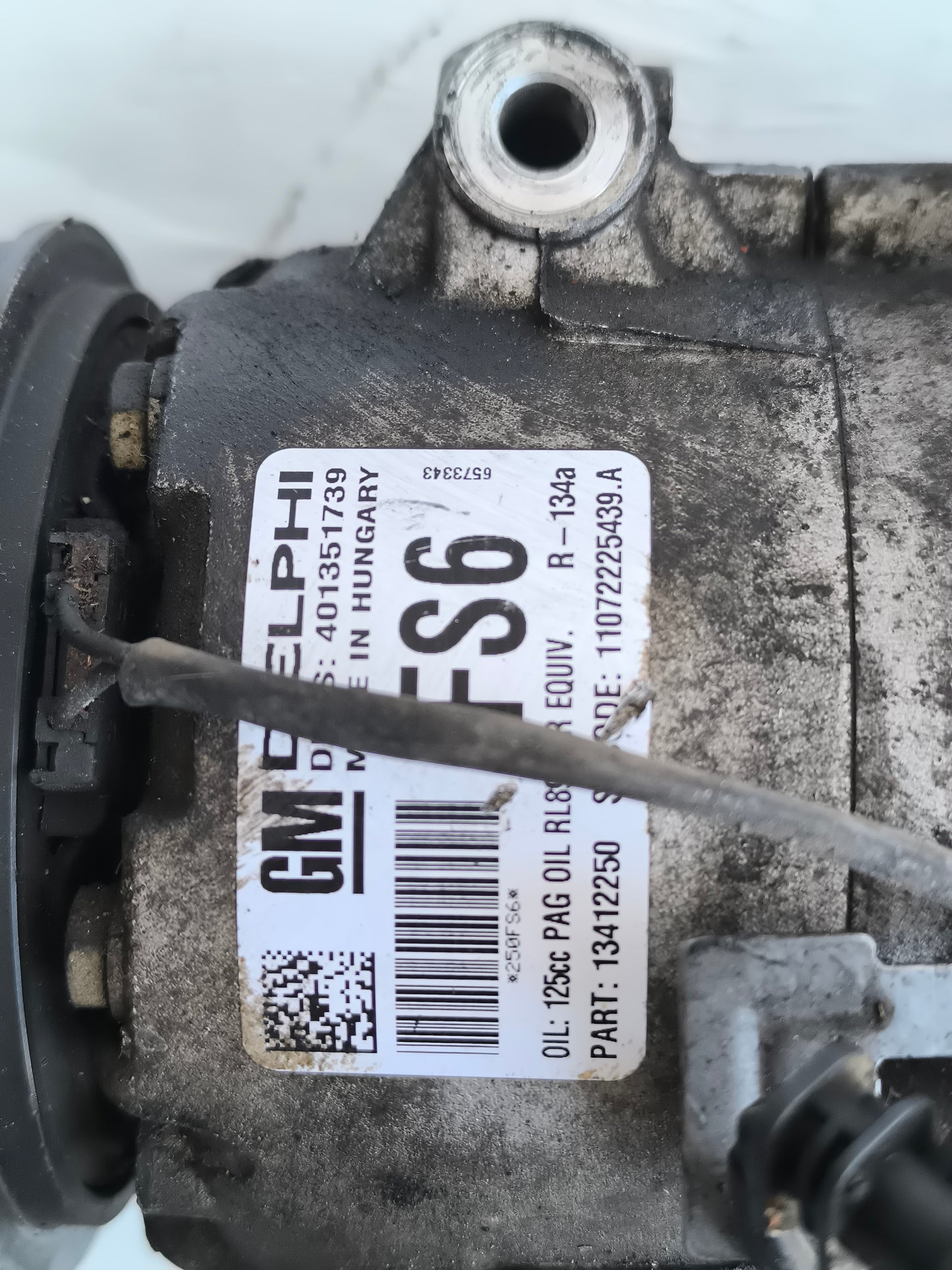 Compressore aria condizionata Opel Meriva B / Astra J 1.4 B 2014 cod: 13412250 ecoAG8571