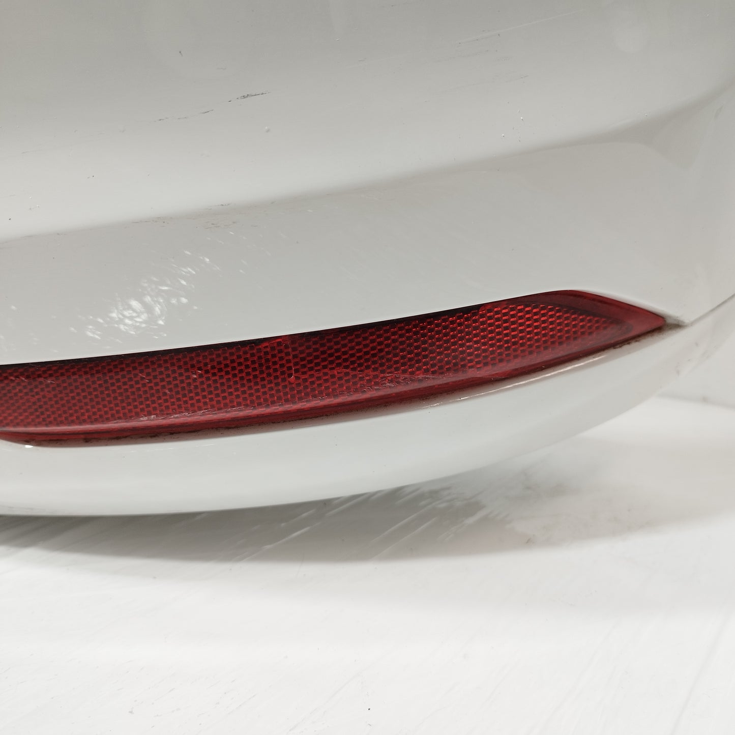 Rear Bumper White Volkswagen Polo 2016 ecoAC12243
