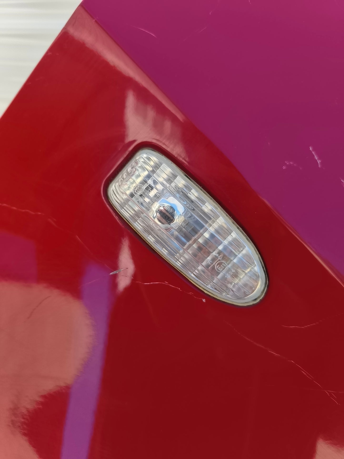 Parafango dx DR 1 2010 rosso ecoAG8118
