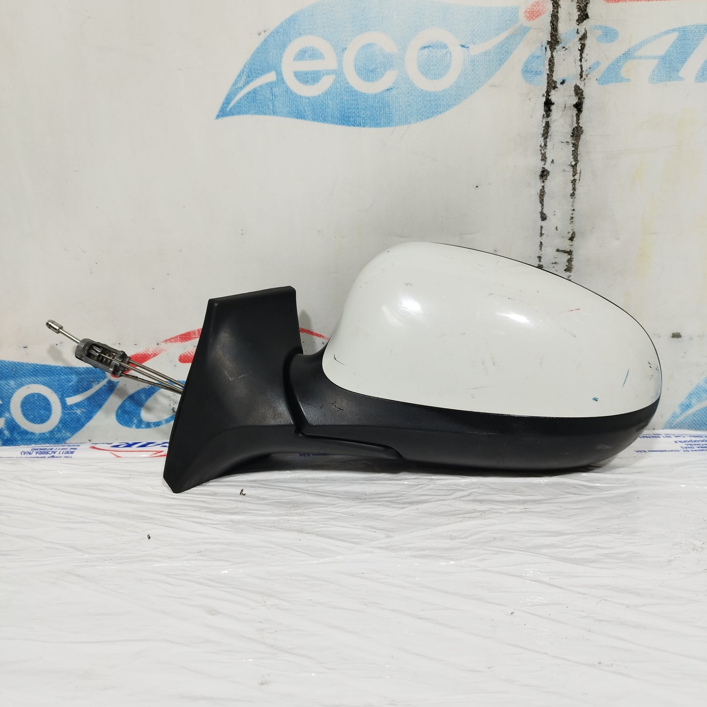 Specchietto manuale anteriore sx bianco Lancia Musa 2010 ecoAC10777