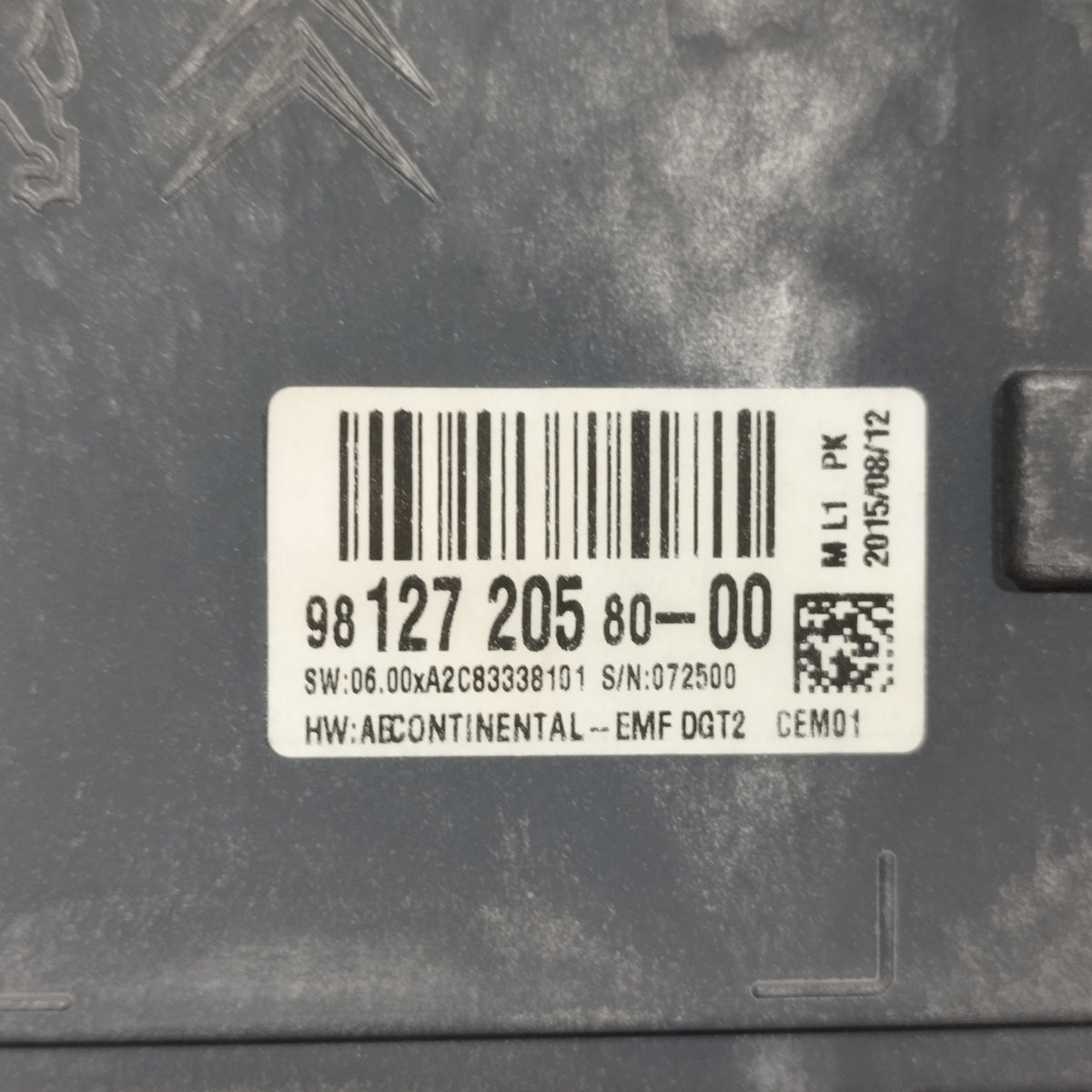 Display Citroen C4 Picasso II (B78) 2014-2018 cod: 9812720580-00 ecoAC16876