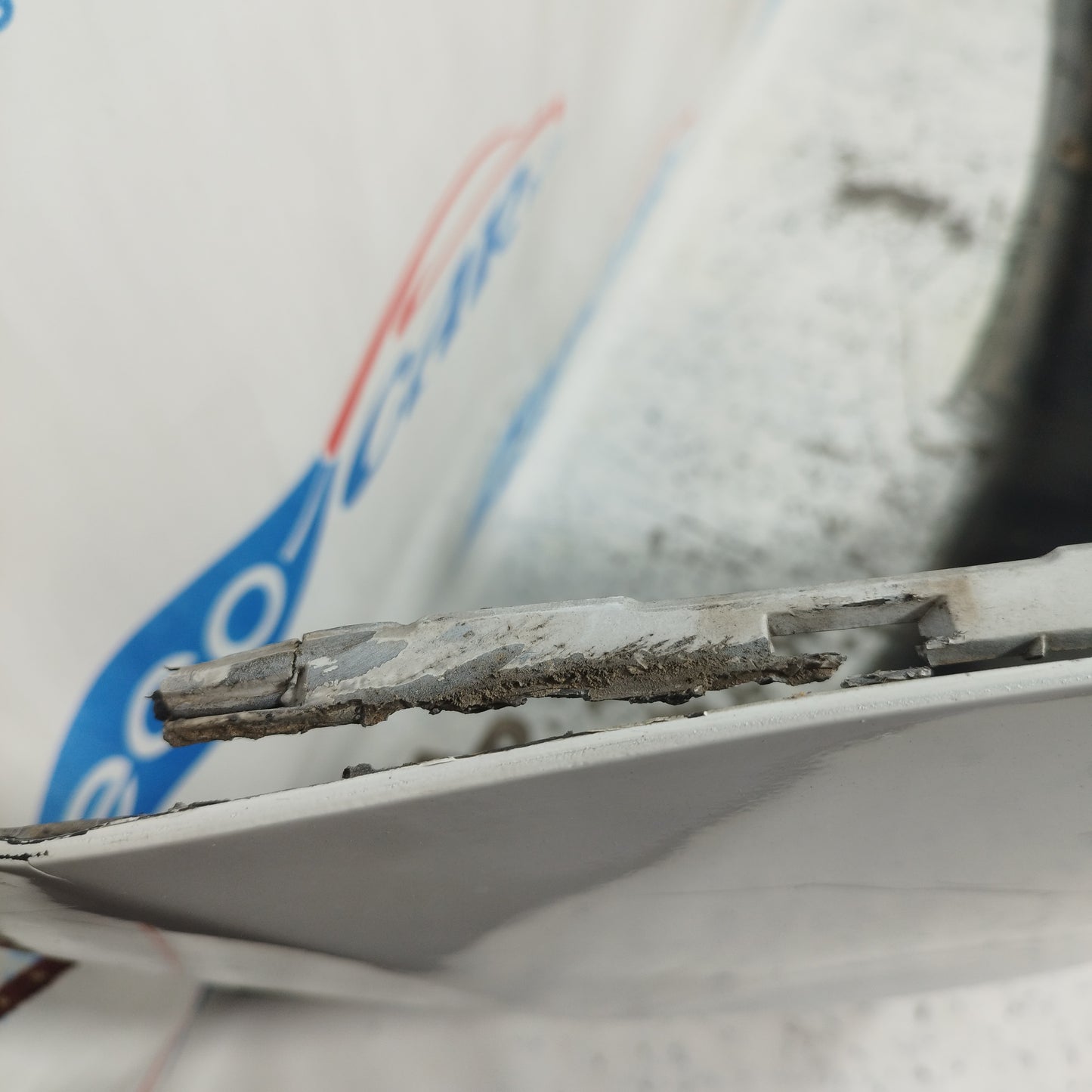 Weiße Heckstoßstange Hyundai IX35 2011 ecoAC9919