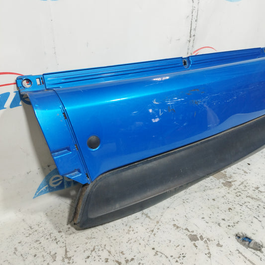 Electric blue center rear bumper Smart fortwo 450 Cabrio 2004 ecoAC9167