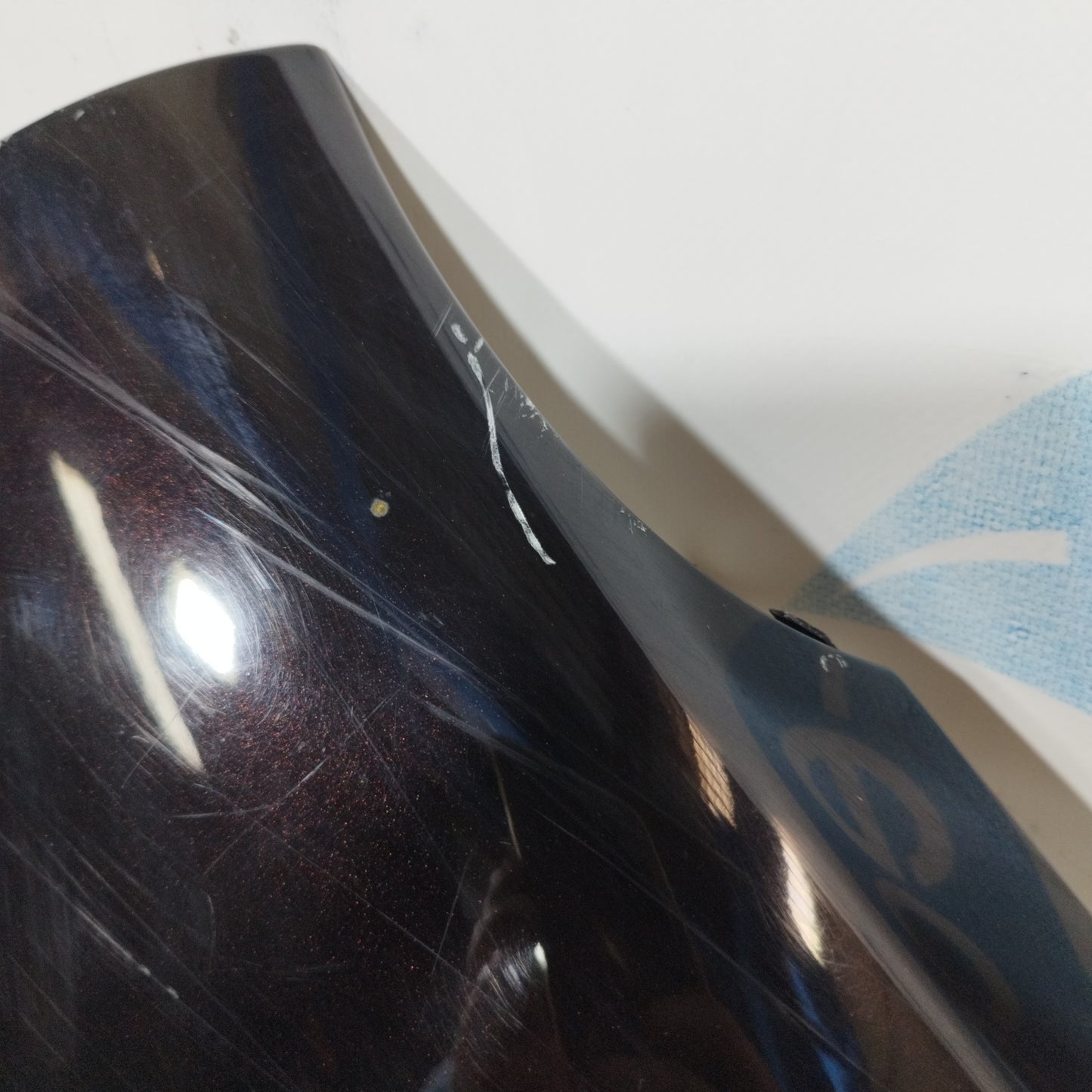 Front mudguard right black modigliani Lancia Musa 2010 ecoAC8539