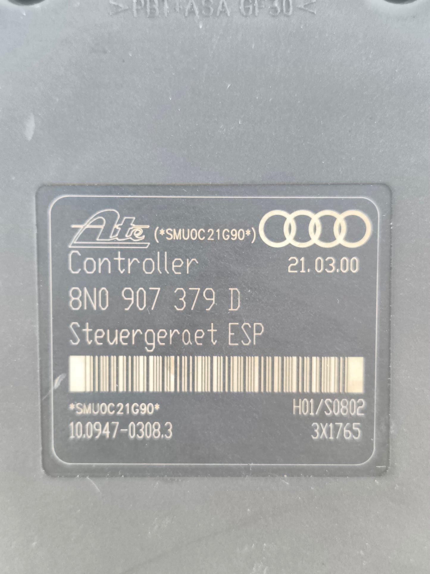 ABS Audi TT 1.8 B anno 2005 cod: 8N0907379D ecoAG7838