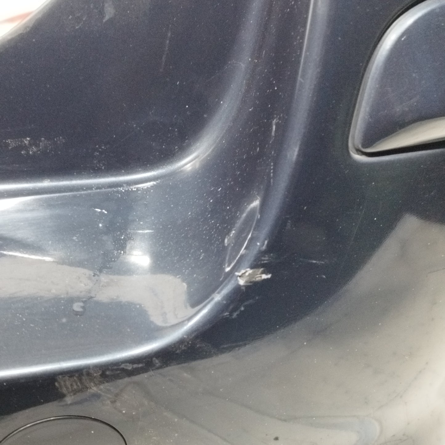 Dark blue rear bumper Opel Astra H SW 2007 ecoAC10814