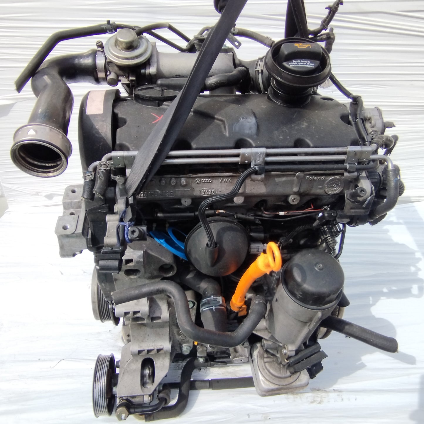 Motore Volkswagen New Beetle 1.9 TDI 8v 101cv 2000-2005 cod: ATD ecoDM124