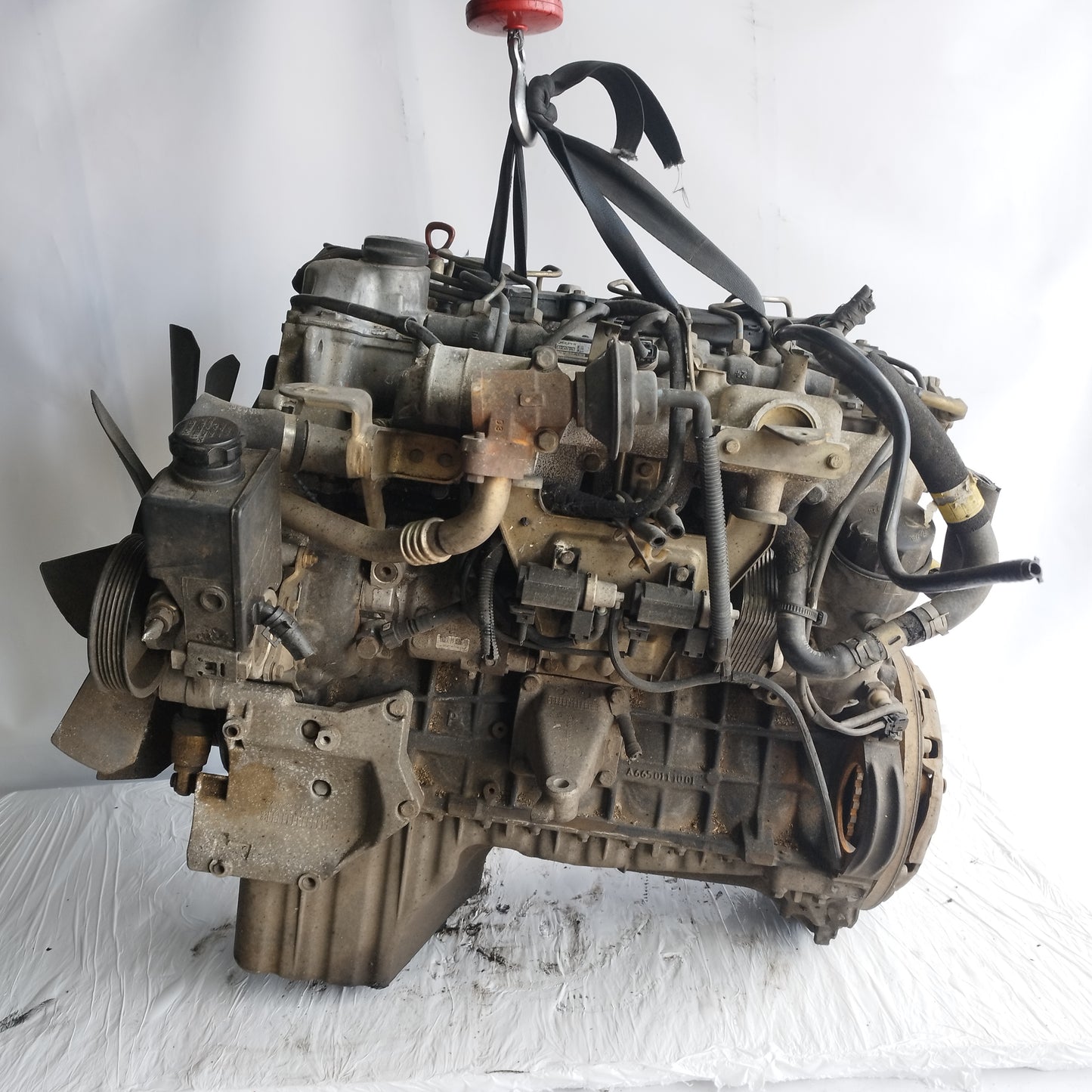 Motore Ssangyong Rexton 2.7TD 2005 Cod: 665925 ecoAC12117