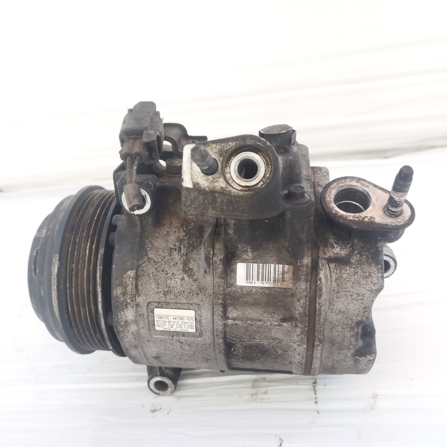 Compressore a / c Ford C- Max 1.6 D 2012 cod: 447280-7070 ecoAC15980
