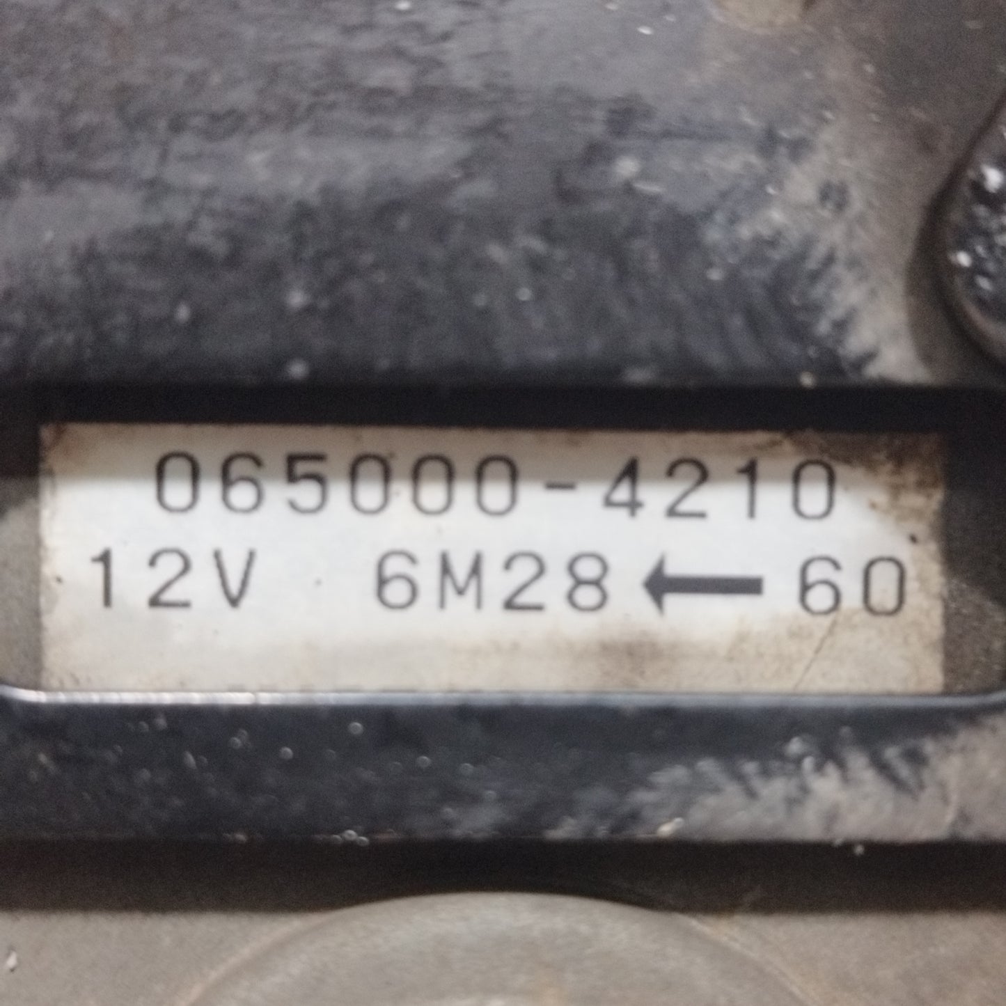 Oil cooler with fan Peugeot 4007 2.2 D 2008 cod: 065000-4210 ecoAC9238