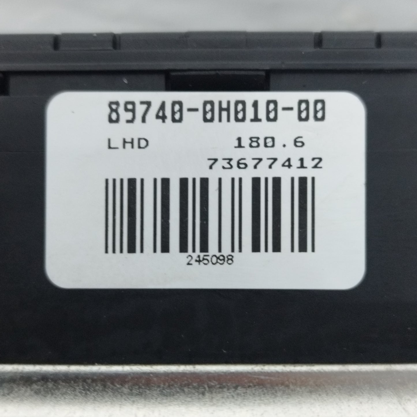 Zündanlage Peugeot 107 1.0 B 2005 Teilenummer: 89661-0H022 ecoAC11182