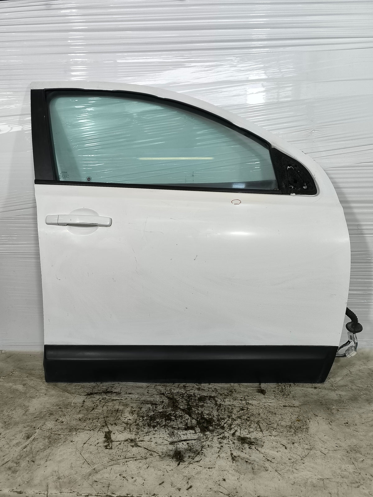 Sportello anteriore dx bianco Nissan Qashqai (J10) 2007-2013 ecoAG9694