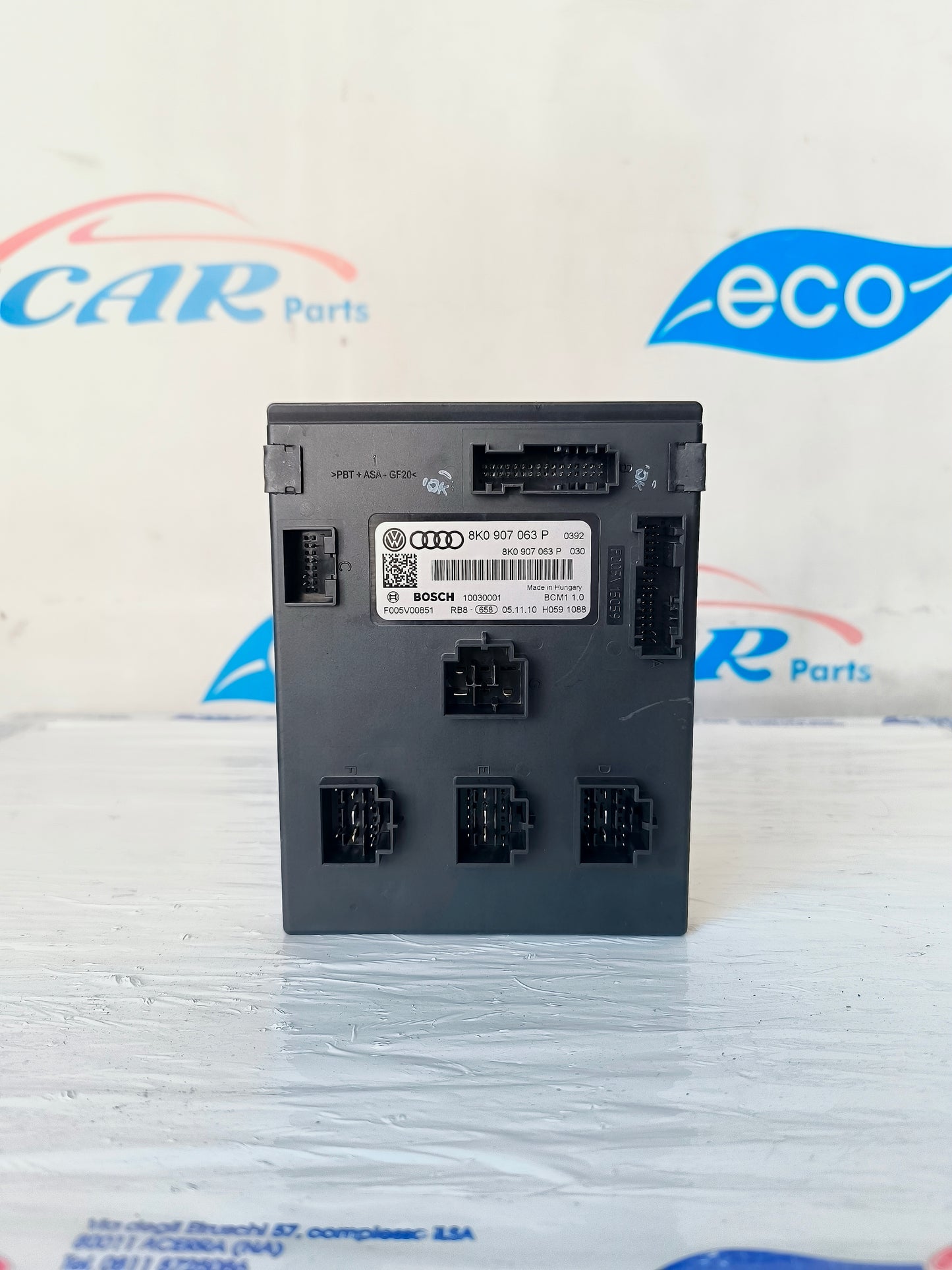 Body computer control unit Audi A4/A5 2010 Cod.8k0907063P ecoAG6313