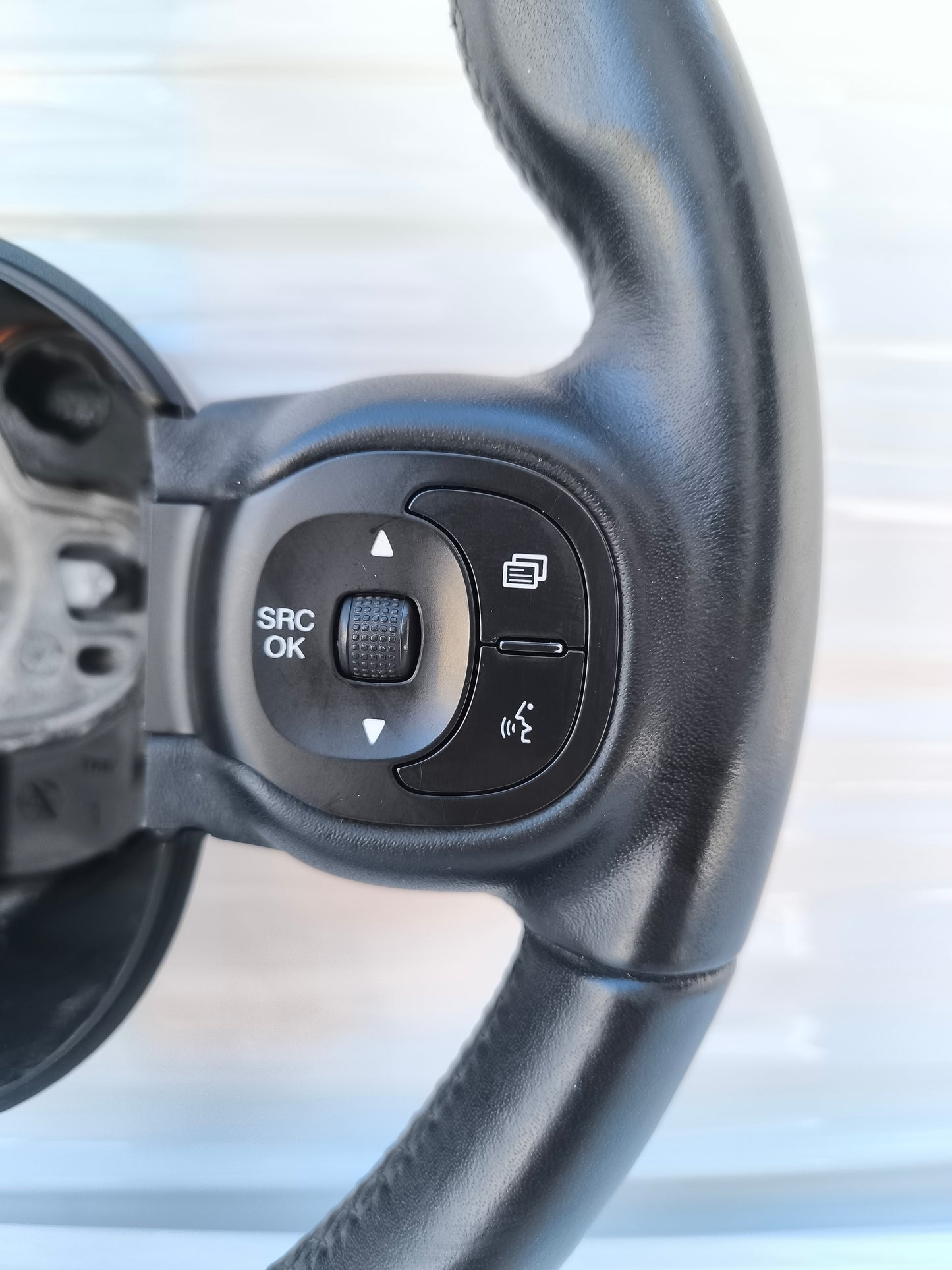 Volante con comandi in pelle Fiat New Panda anno 2015 cod: 34105680B ecoAG8112
