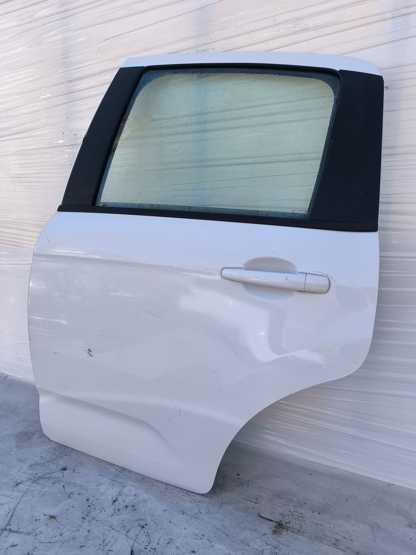Sportello posteriore sx bianco Citroën C3 anno 2009-2016 ecoAG7943