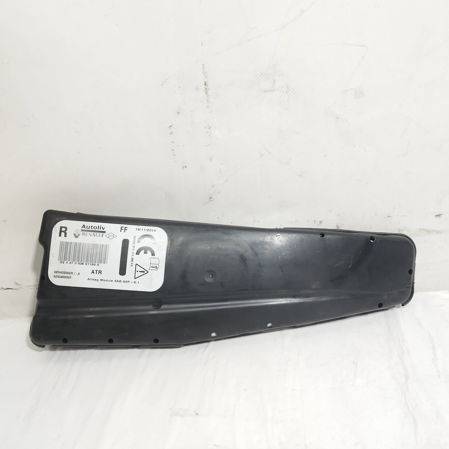 Airbag sedile anteriore dx Renault Clio IV (X98) 2014-2019 cod: 985H05592R ecoAC16535