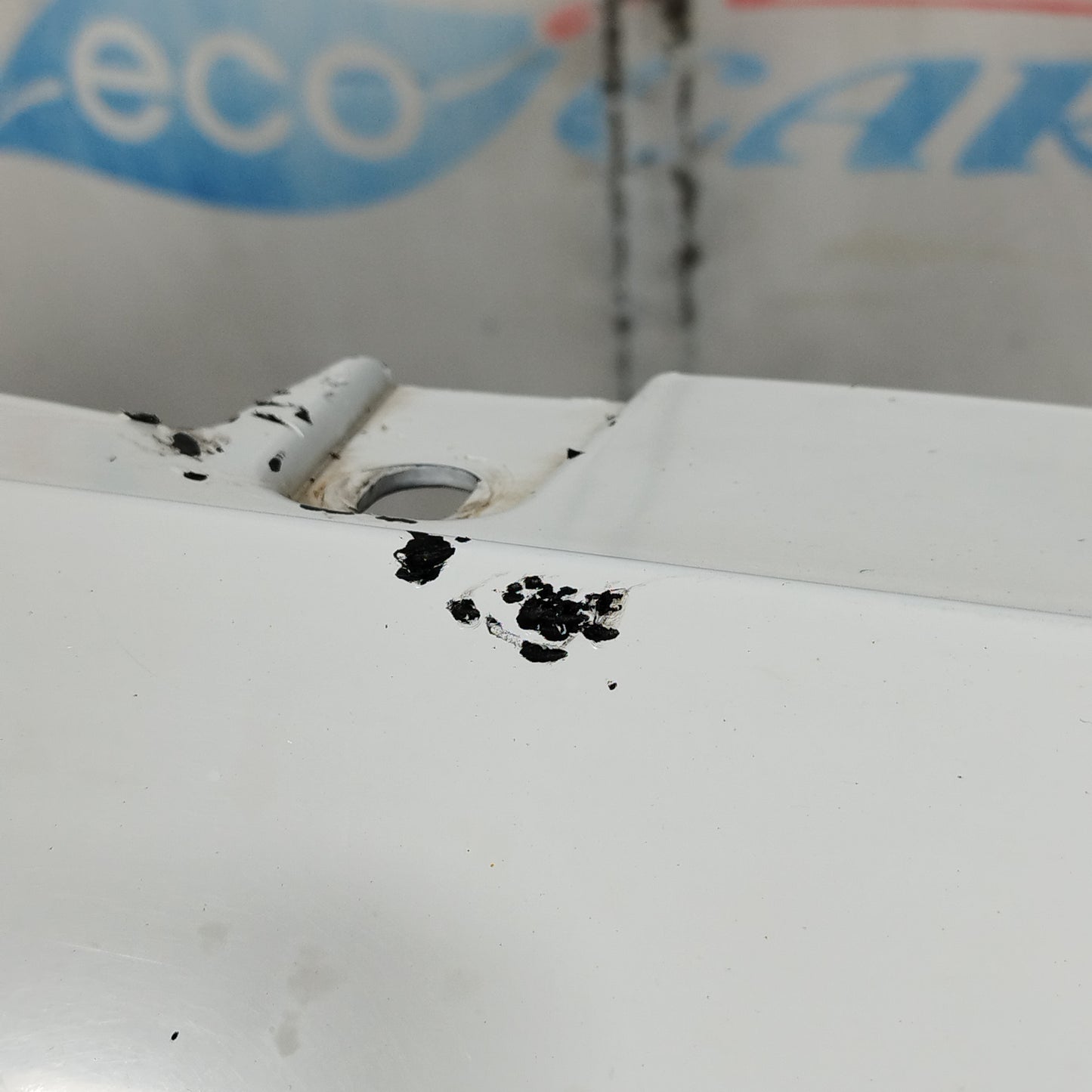 White Front Bumper Fiat Punto Evo 2012 ecoAC10011