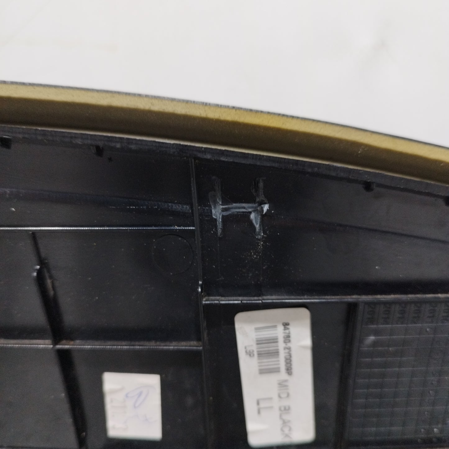 Armaturenbrettverkleidung mit Lüftungsschlitzen, rechte Seite, Hyundai IX35 2011 ecoAC9943