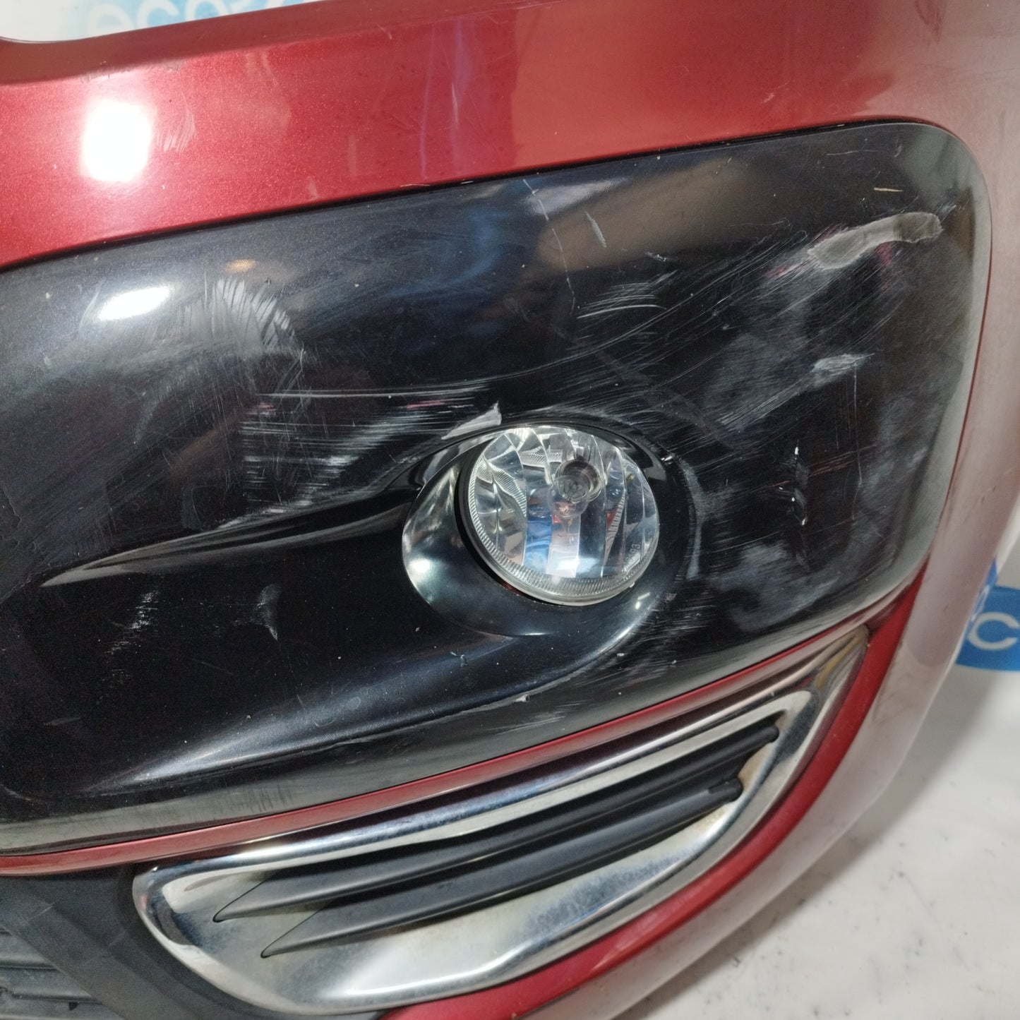 Front bumper burgundy Citroen C3 Picasso 2010 ecoAC10905