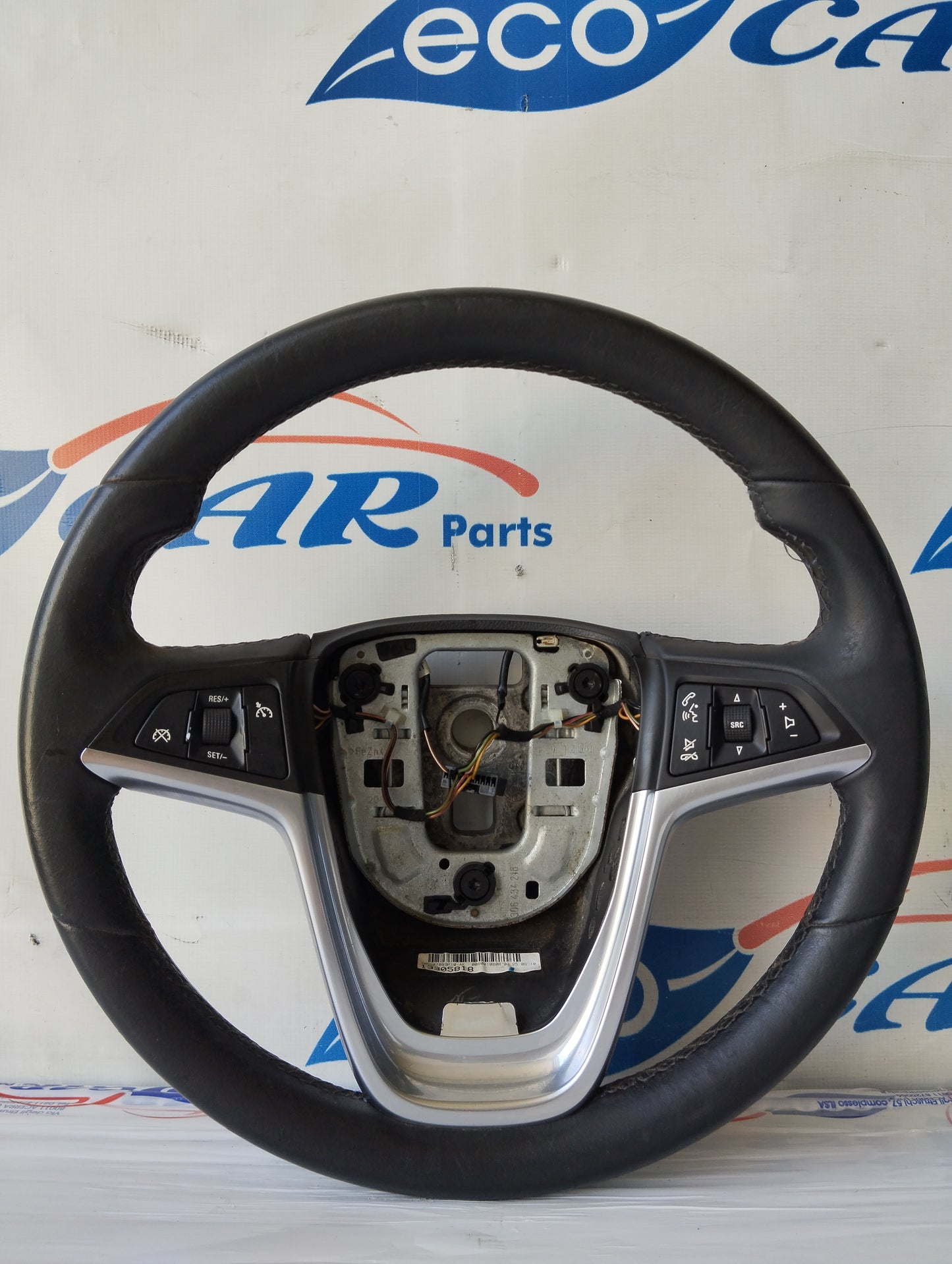 Steering wheel with controls Opel insigna 2010 various small signs of wear ecoAG5509