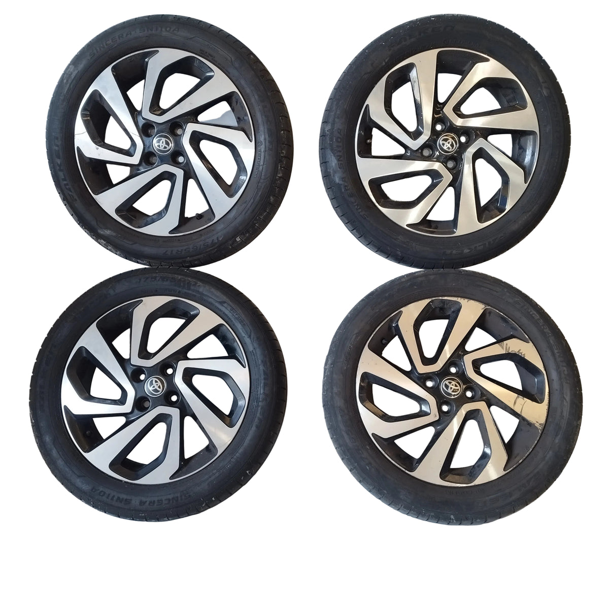 Cerchi in lega con gomme Toyota Aygo X (AB70) 2022-2025 ecoAC17519
