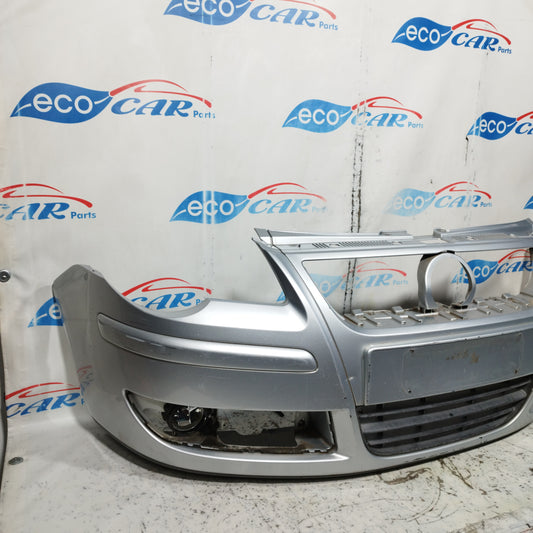 Front bumper silver grey Volkswagen Polo 2008 ecoAC10449