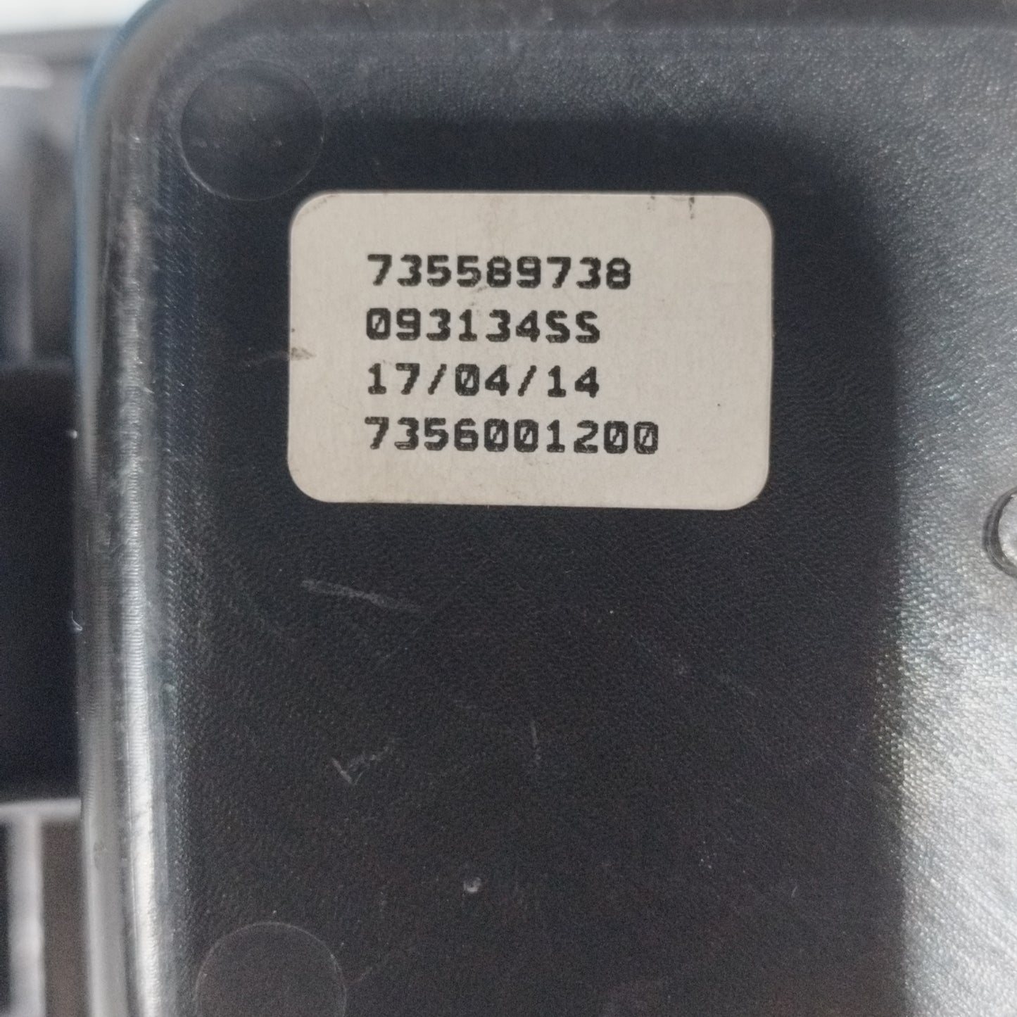 Front right button panel Fiat 500L 2013 Code: 735589738 ecoAC9788