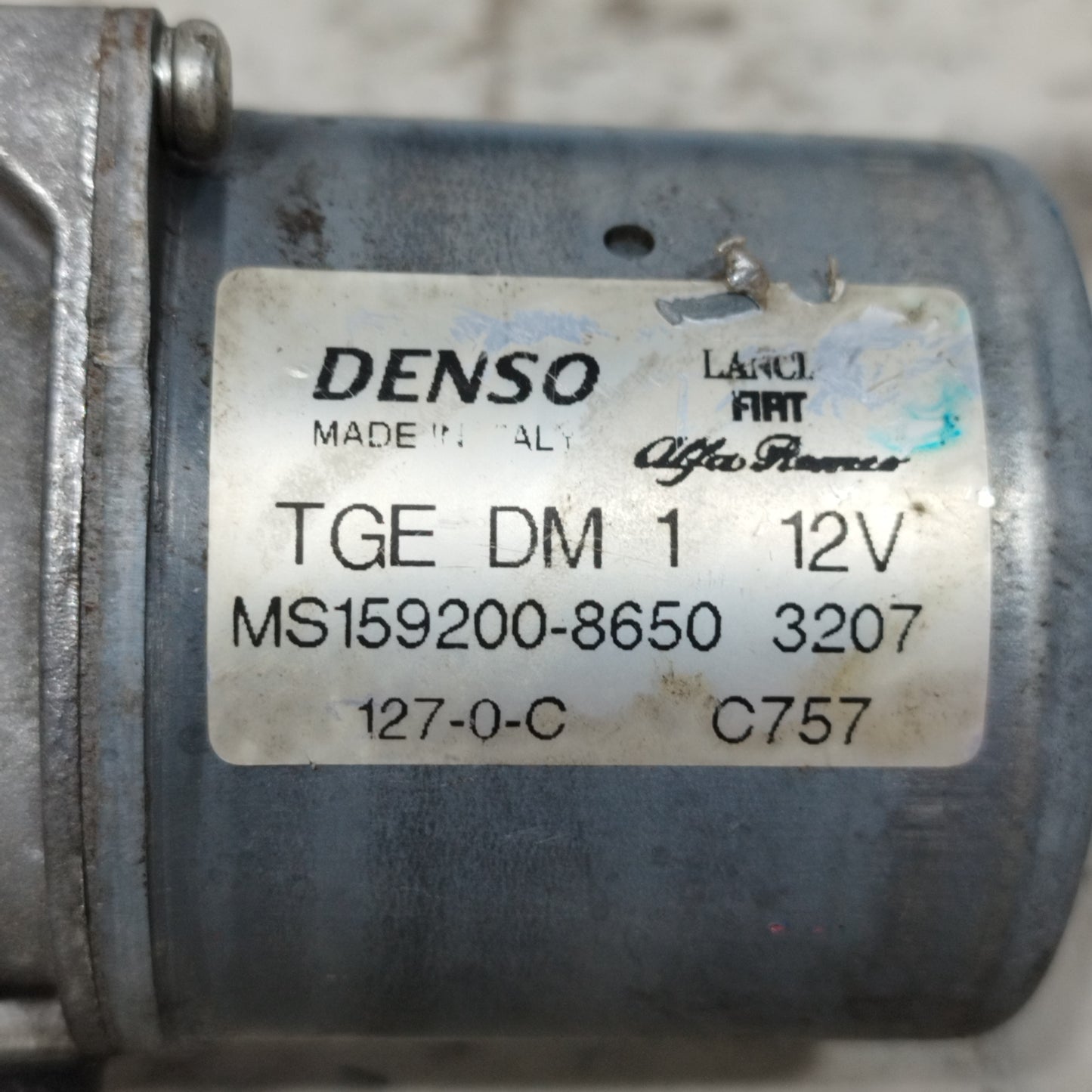 Motorino tergicristalli anteriore Fiat 500 2010 cod: 75159200-8650 ecoAC9262