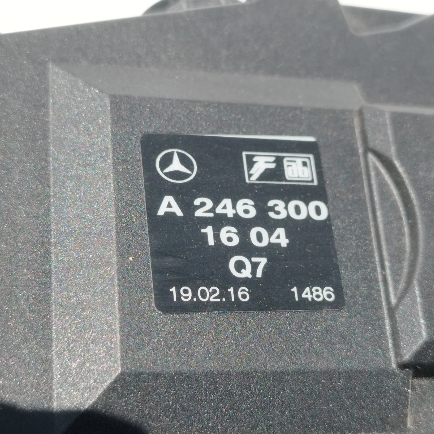 Pedale acceleratore Mercedes Classe A W176 1.5 D 2012-2018 cod: A2463001604 ecoAC15798