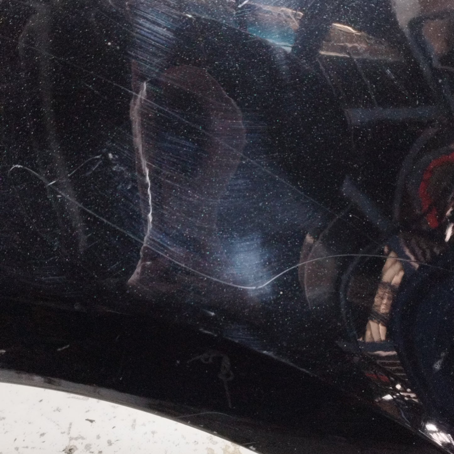 Schwarze Frontverkleidung Smart ForFour 453 2014 ecoAC10730