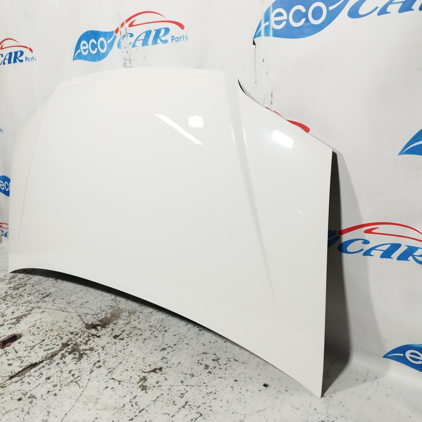 Weiße Motorhaube Fiat Idea 2005 ecoAC10472