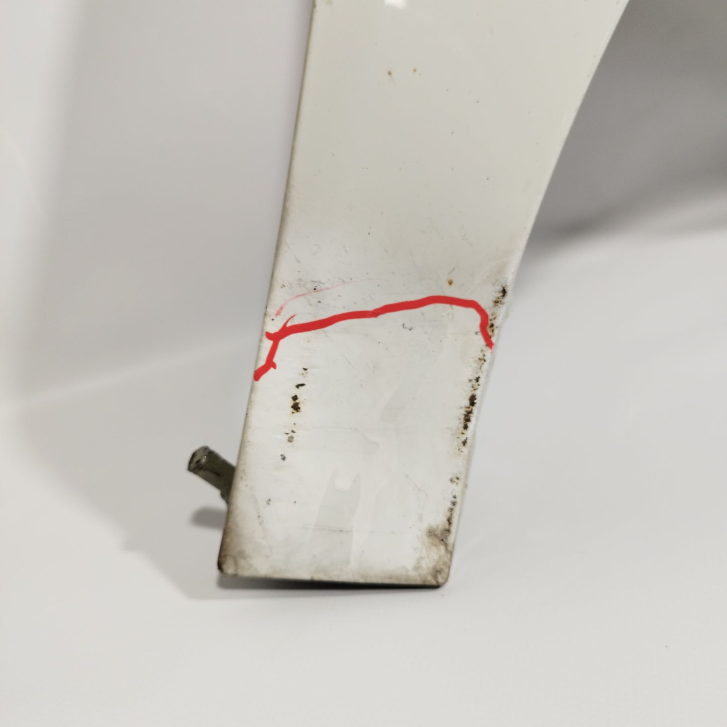 Front mudguard right white Lancia Musa 2007 ecoAC11259