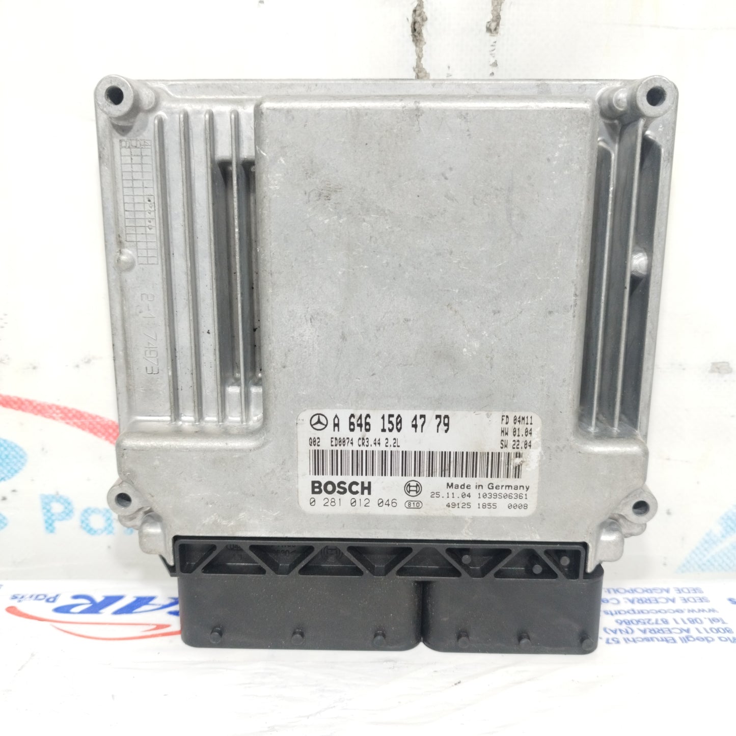 Motorsteuergerät Mercedes C-Klasse W203 2.2 CDI 2004 Code: A6461504779 ecoAC11040