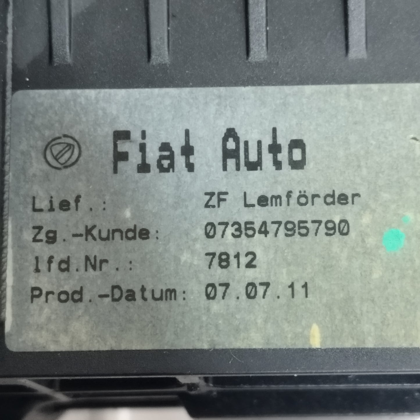 Leva cambio automatico Fiat 500 2008 cod: 07354795790 ecoAC15050