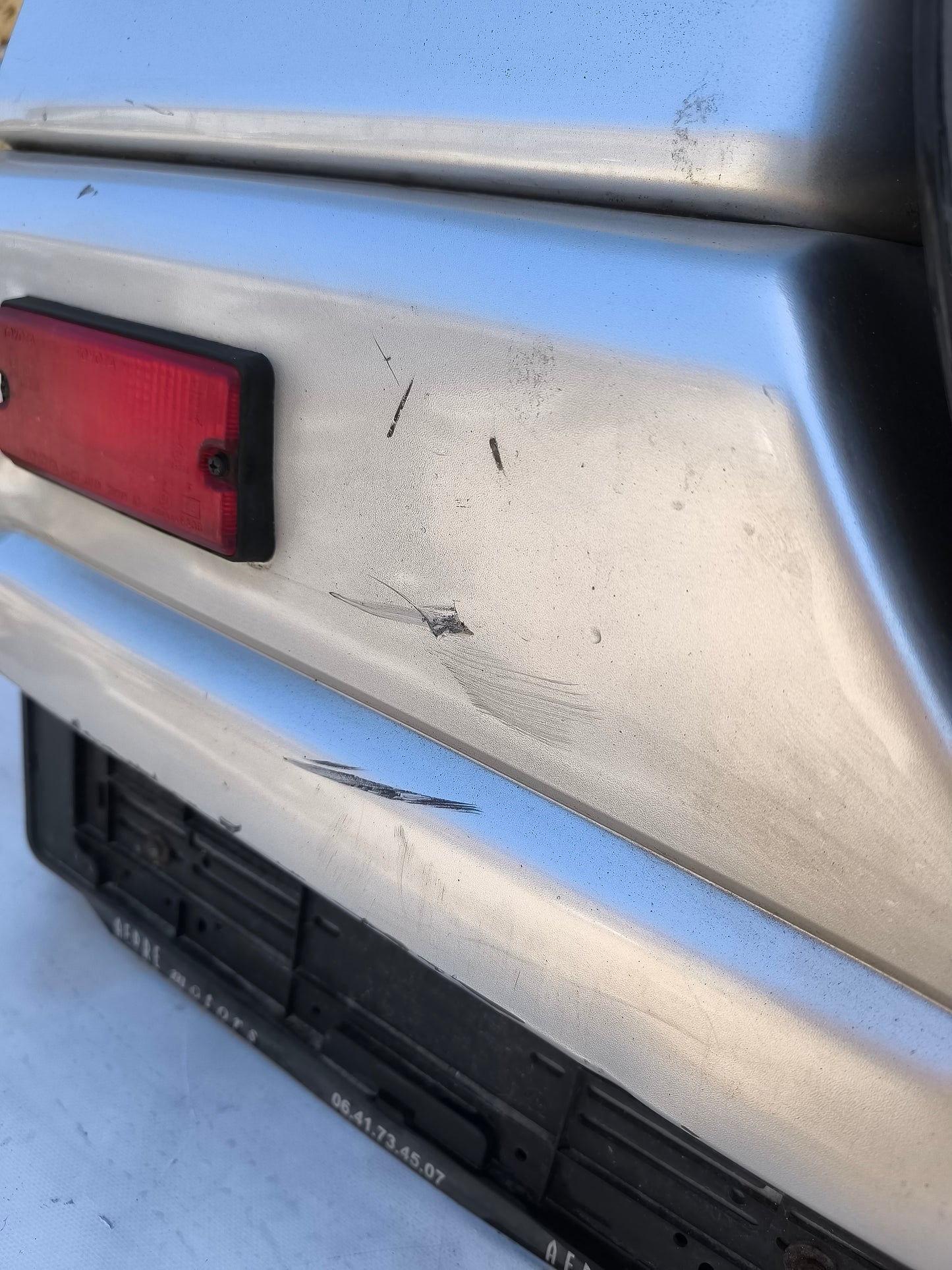 Portellone posteriore grigio argento Toyota RAV4 anno 2005 ecoAG7248