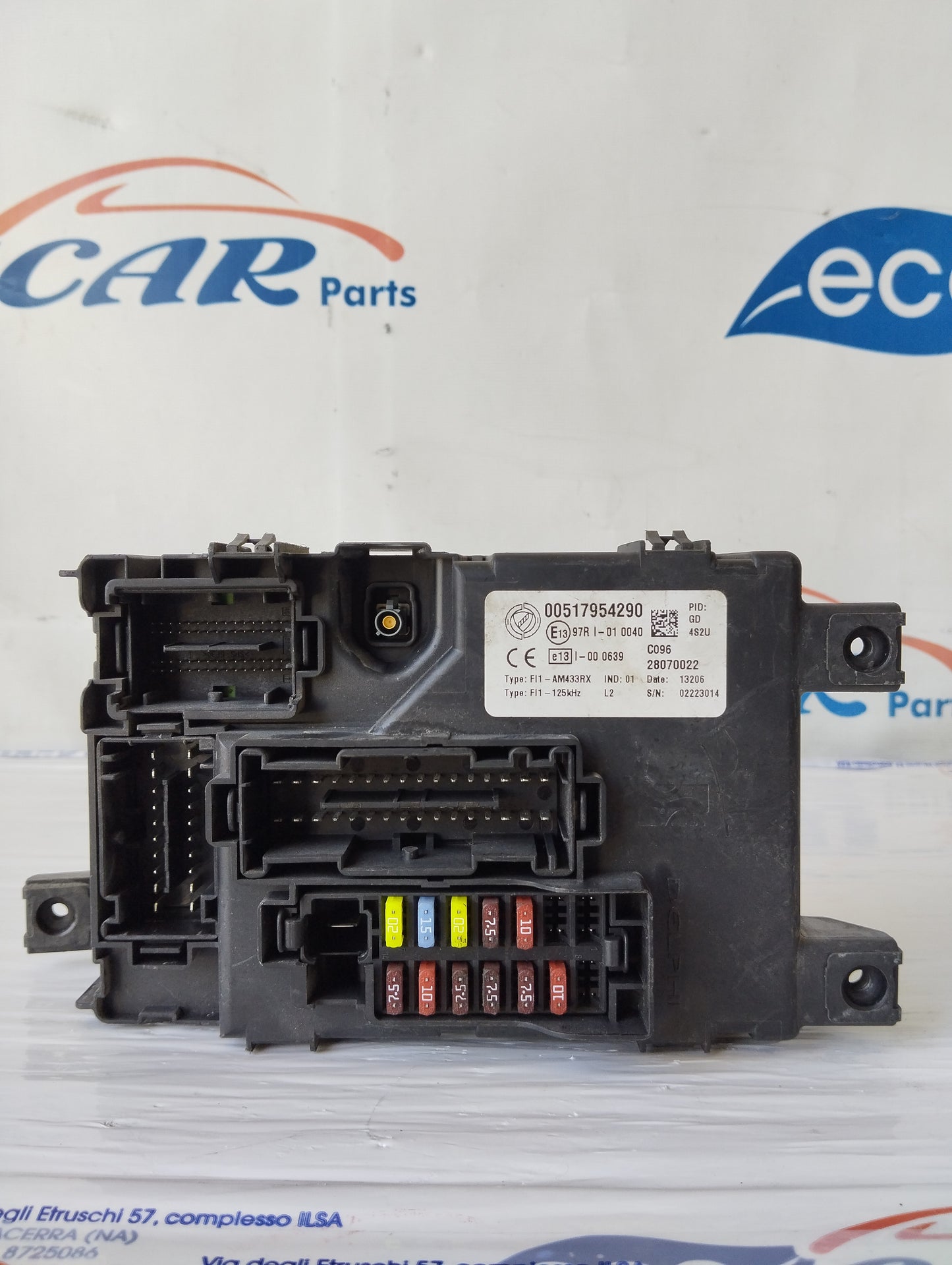 Body computer Fiat Grande Punto 1.3 MTJ 75cv cod: 00517954290 ecoAG5497